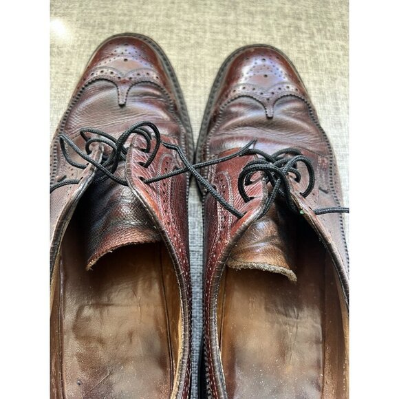 Florsheim Imperial VTG #93602 Kenmoor Shell Cordovan Wing-Tip - Sz 9.5 C main image 12